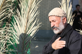 خیمه سوزان ظهر عاشورا در کرمانشاه