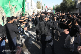 خیمه سوزان ظهر عاشورا در کرمانشاه