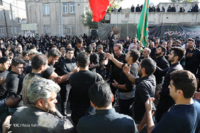 خیمه سوزان ظهر عاشورا در کرمانشاه