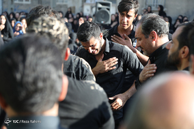 خیمه سوزان ظهر عاشورا در کرمانشاه