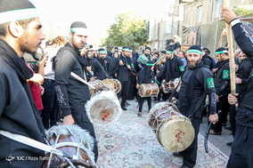 خیمه سوزان ظهر عاشورا در کرمانشاه