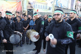 خیمه سوزان ظهر عاشورا در کرمانشاه