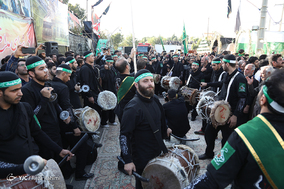 خیمه سوزان ظهر عاشورا در کرمانشاه