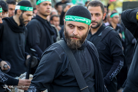خیمه سوزان ظهر عاشورا در کرمانشاه