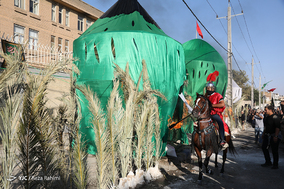 خیمه سوزان ظهر عاشورا در کرمانشاه