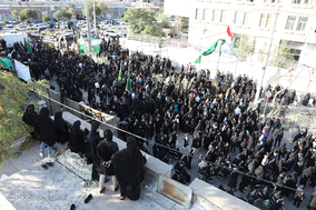 خیمه سوزان ظهر عاشورا در کرمانشاه