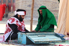 تعزیه روز عاشورا در لامرد