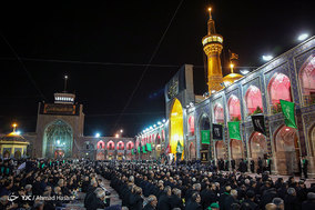 شام غریبان امام حسین (ع) در مشهد مقدس