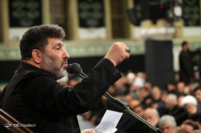 آخرین شب مراسم عزاداری امام حسین(ع) با حضور رهبر معظم انقلاب