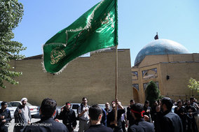 دسته عزاداری دانشجویان دانشگاه شریف همزمان با آغاز سال تحصیلی