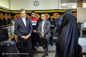 بازدید حسین جابری‌ انصاری از باشگاه خبرنگاران جوان