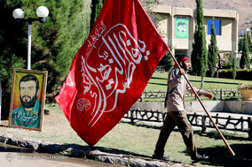 تشییع و خاکسپاری پیکر مطهر شهید گمنام در شیراز