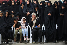 تشییع پیکر طاها اقدامی شهید ۴ ساله حادثه تروریستی اهواز