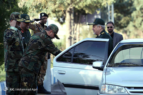 بازدید مشاور و دستیار ارشد مقام معظم رهبری از پادگان شهدای جوادنیا