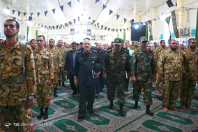 بازدید مشاور و دستیار ارشد مقام معظم رهبری از پادگان شهدای جوادنیا