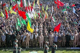 همایش بزرگ بیست هزار نفری اقتدار عاشورایی بسیج - همدان