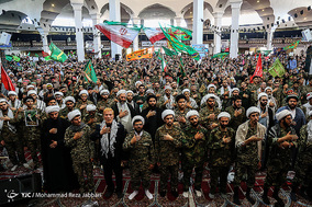 تجمع بزرگ اقتدار عاشورایی سپاهیان محمدرسول الله(ص) / قم