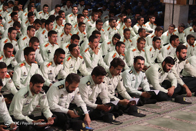 قرائت دعای پر فیض کمیل در دانشگاه علوم انتظامی امین
