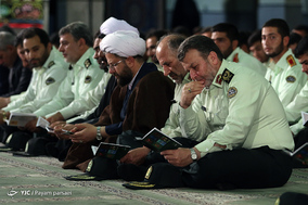 قرائت دعای پر فیض کمیل در دانشگاه علوم انتظامی امین