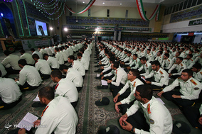 قرائت دعای پر فیض کمیل در دانشگاه علوم انتظامی امین