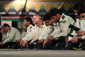 قرائت دعای پر فیض کمیل در دانشگاه علوم انتظامی امین