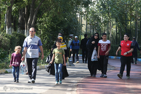 پیاده روی خانوادگی ناجا