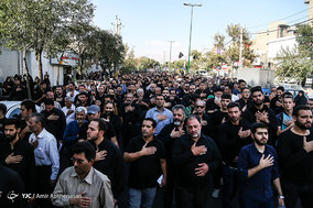 تشییع پیکر شهید حسن اسماعیلی