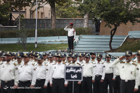 مراسم مشترک صبحگاه ناجا
