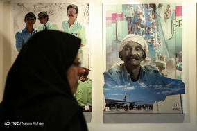 افتتاح نمایشگاه عکس آزادی اسرای جنگ ایران و عراق
