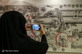 افتتاح نمایشگاه عکس آزادی اسرای جنگ ایران و عراق