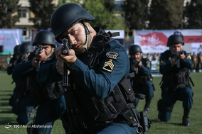 مراسم صبحگاه مشترک نیروی انتظامی تهران بزرگ