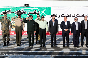 مراسم صبحگاه مشترک نیروی انتظامی تهران بزرگ