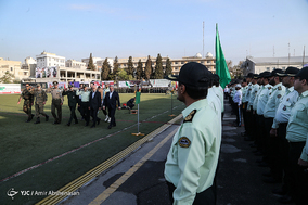 مراسم صبحگاه مشترک نیروی انتظامی تهران بزرگ