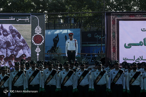 مراسم صبحگاه مشترک نیروی انتظامی تهران بزرگ
