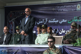 مراسم صبحگاه مشترک نیروی انتظامی تهران بزرگ