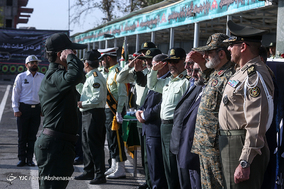 مراسم صبحگاه مشترک نیروی انتظامی تهران بزرگ
