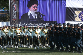 مراسم صبحگاه مشترک نیروی انتظامی تهران بزرگ