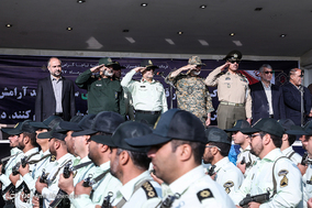 مراسم صبحگاه مشترک نیروی انتظامی تهران بزرگ