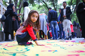 چهار قدم کودکی در گذر فرهنگی چهار باغ - اصفهان