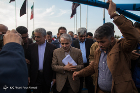 بازدید محمد باقر نوبخت از مناطق سیل زده گیلان