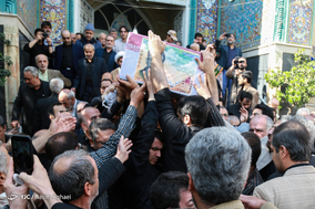 تشییع پیکر مطهر شهید حسن اسماعیلی بعد از ۳۶ سال