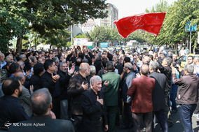 تشییع پیکر مطهر شهید حسن اسماعیلی بعد از ۳۶ سال
