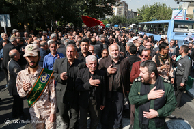 تشییع پیکر مطهر شهید حسن اسماعیلی بعد از ۳۶ سال