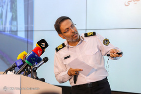 افتتاح مانیتورینگ ترافیک پلیس راهنمایی و رانندگی تهران بزرگ