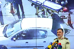 افتتاح مانیتورینگ ترافیک پلیس راهنمایی و رانندگی تهران بزرگ