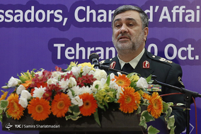 نهمین نشست نیروی انتظامی با سفرا،‌کارداران و نمایندگان سازمان بین‌الملی