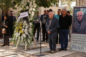 مراسم تشییع پیکر سید محمد دبیرسیاقی