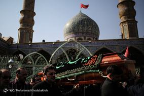 مراسم تشییع پیکر والده برادران اسماعیلی