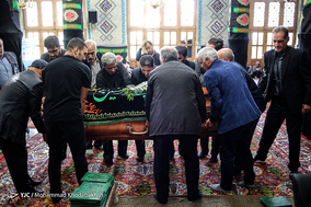مراسم تشییع پیکر والده برادران اسماعیلی