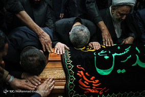 مراسم تشییع پیکر والده برادران اسماعیلی